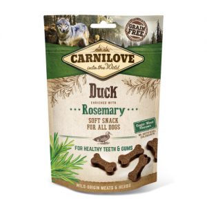 Carnilove Semi-moist Snack Duck with Rosemary Dog Treat x 10 SAVER PACK