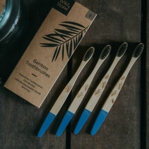 Adult Bamboo Toothbrush Pack